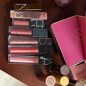 NARS Lip Gloss & Balm Set in Rose, Coral and Nude Shades